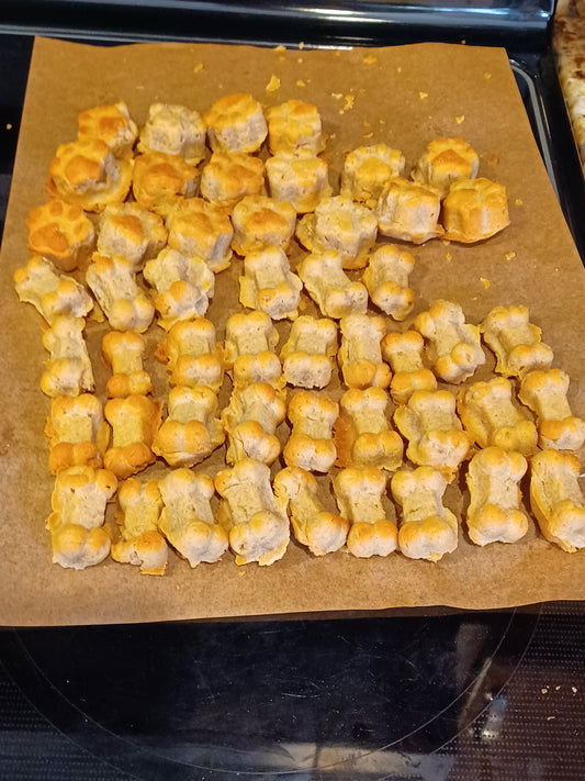 Dog bone and paws treats